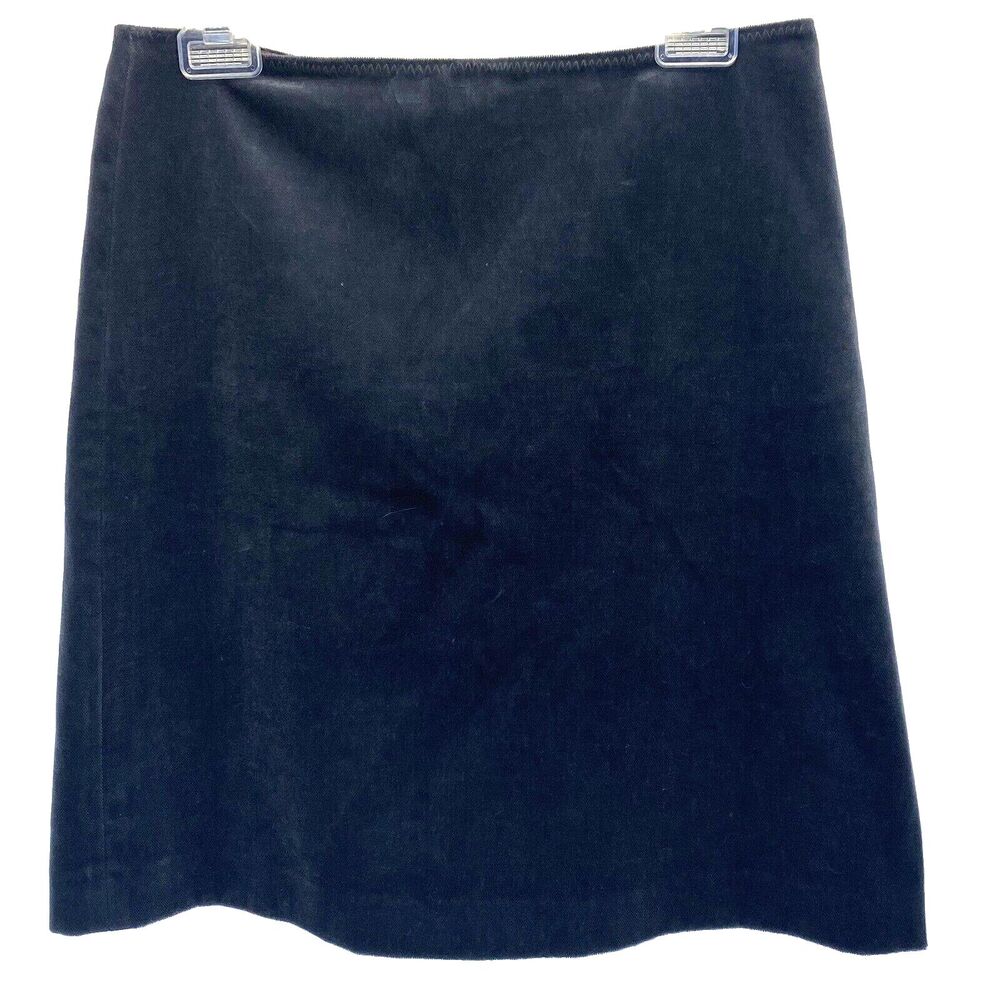 J. Crew Skirt Women's Size 6 Charcoal Gray Lined Pencil Knee Length